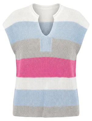 Image de Pull pour femmes ALEIDA - bleu, taille M