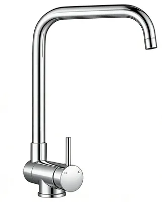 Produktbild von AICA Edelstahl Küchenarmatur Vorfenster Klappbar Wasserhahn Küche 360 Grad Drehbare Mischbatterie Chrom
