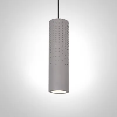 Produktbild von Pendelleuchte, GU10, Lampe Für Wohnzimmer Esszimmer Küche, Höhenverstellbar Farbe Beton-Grau