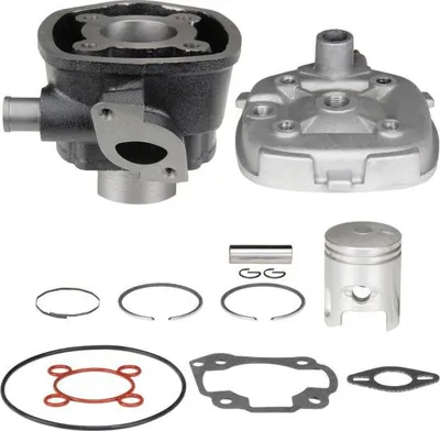 Image de Kit cylindre + tête 50 cm³ 40 mm pour Minarelli LC couché Aprilia Rally SR Area 51 / MBK YQ Nitro / Yamaha Aerox Jog - Citom