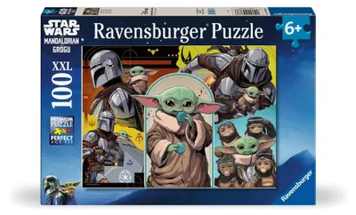 Produktbild von Kinderpuzzle 100 XXL Teile - Star Wars The Mandalorian - The Mandalorian & Grogu