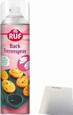 Produktbild von Ruf Backtrennspray (200ml Sprühflasche) + usy Block