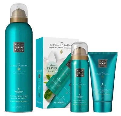 Produktbild von Rituals The Ritual of Karma Duschschaum und Mini Body Care Duo