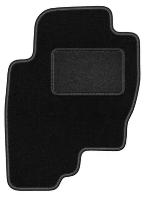 Produktbild von Fahrermatte Velours für Nissan Pathfinder R51 2004-2014 (SUV) – 1-tlg, Schwarz, passgenau – Wielganizator LUX
