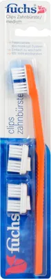 Produktbild von Fuchs Klipy na zubné kefky stredné 1 ks
