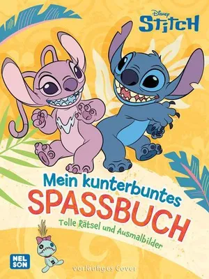 Produktbild von Disney Kreative Beschäftigung: Disney Stitch: Mein kunterbuntes Spaßbuch