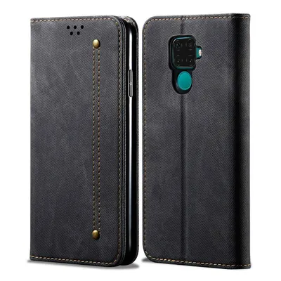 Obrázek produktu pro Huawei Mate 30 Lite Pouzdro, Kožené Peněženkové Pouzdro s Magnetickým Uzavíráním a Pouzdro s Funkcí Stojánku pro Huawei Mate 30 Lite černé