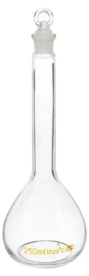 Messkolben 250 ml, Borosilikatglas 3.3, transparent