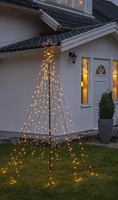 Produktbild von Star Trading LED-Lichterbaum "Spiky", 420 warmwhite LED