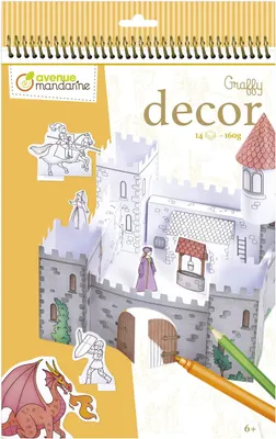 Immagine prodotto di Avenue Mandarine GY135C Graffy-Dekor, Ritterburg