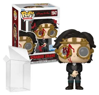 Obrázok produktu pre Funko Pop! Filmy: Sleepy Hollow – Ichabod Crane (krvavý) #1947 – exkluzívna špeciálna edícia