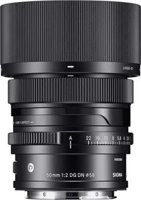 Produktbild von SIGMA 50mm f/2 DG DN Contemporary Objektiv, kompatibel mit Sony FE