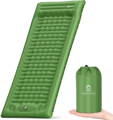 Produktbild von QPAU Camping Isomatte Selbstaufblasend 12CM Wasserdicht Outdoor Matratze