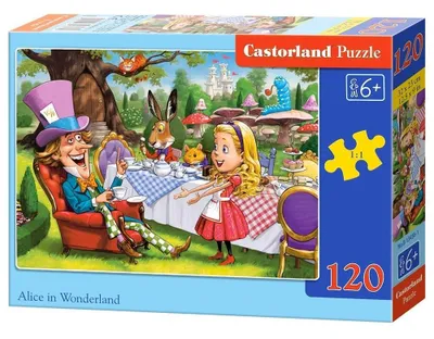 Produktbild von Castorland Alice in Wonderland, Puzzle 120 Teile