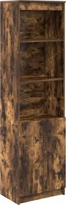 Produktbild von Highboard Räuchereiche 50x35x180 cm Holzwerkstoff