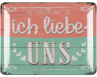 Produktbild von LANOLU Retro Blechschild, Sprüche Schild aus Metall, BFF Sachen für Mädelsabend, Shabby Chic Deko, Metallschild 15x20 cm