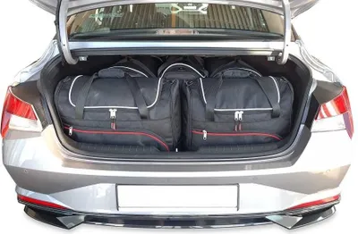 Produktbild von Hyundai Elantra 2021+ Kofferraumtaschen Set 5 Stk