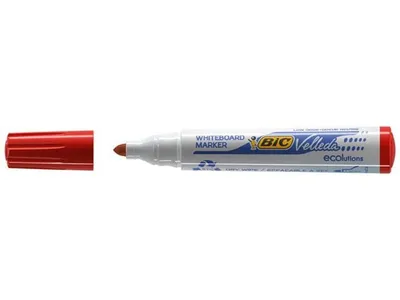 Obrázok produktu pre Popisovač BIC Whiteboard Velleda ECOlutions 1701 12 ks Červená