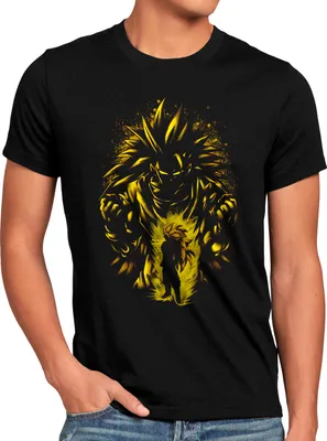 Produktbild von style3 Super-Saiyajin 3 Herren T-Shirt super dragon saiyan z gt