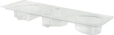 Zdjęcie produktu dla Zestaw 3 foremek 14 x 11 x 3 cm