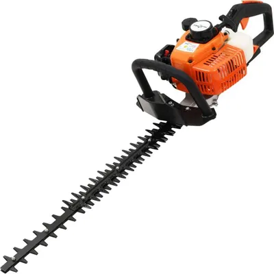 Produktbild von Benzin-Heckenschere Orange und Schwarz 722 mm