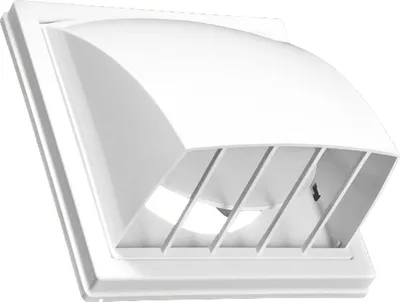 Obrázok produktu pre Kryt výfuku 150/160 mm, so spätnou klapkou
