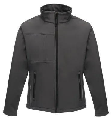 Image de Regatta - Veste softshell « Octagon II » pour homme FK2544 (S) (gris moyen/noir)