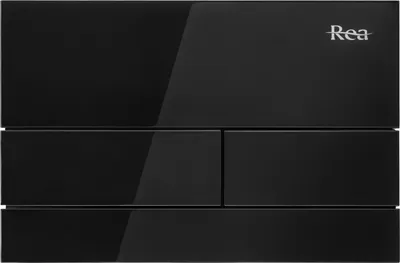 Zdjęcie produktu dla Przycisk T do podtynkowego systemu toaletowego Rea Black