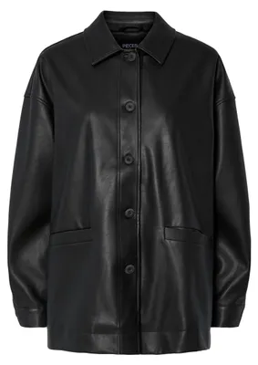 Produktbild von PIECES Pcjamilla PolyurethanOvershirt
