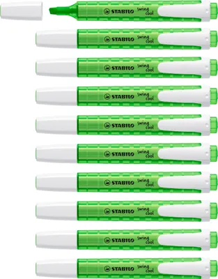 Produktbild von STABILO Textmarker -  swing cool - 10er Pack - grün