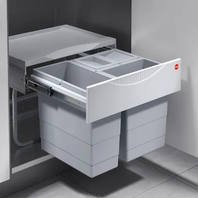 Produktbild von HAILO Abfallsorter 29 (12 + 2x8,5) Liter RAUMSPAR TANDEM S ab 50 cm Schrankbreite