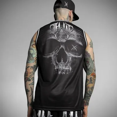 Produktbild von Hyraw Basketball Tank Top - Black Sunday XL