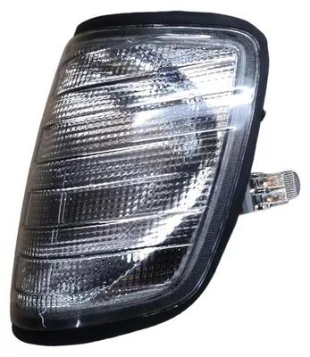 Produktbild von Frontblinker Blinker Schwarz + Fassung LINKS für Mercedes W124 ab 1985-1995