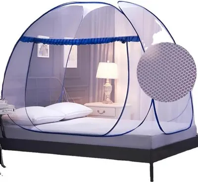Immagine prodotto di Zanzariera pop up per tenda da letto, letto 200x180x145 cm, zanzariera da esterno, zanzariera traspirante per letto - BUGISTOP