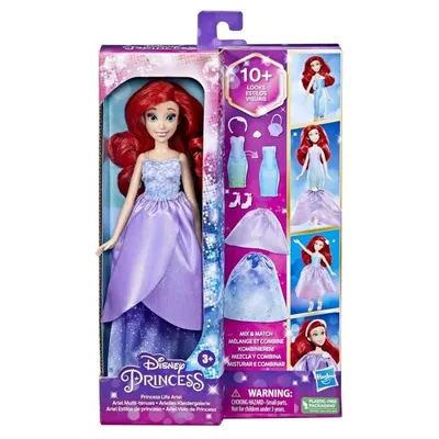 Produktbild von Hasbro Disney Prinzessin Ariel Puppe 10 Stile F4624