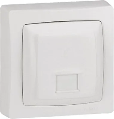 Image de Legrand 0 976 18, RJ-45, 5e, blanc, IP2X, IK03, 250 V