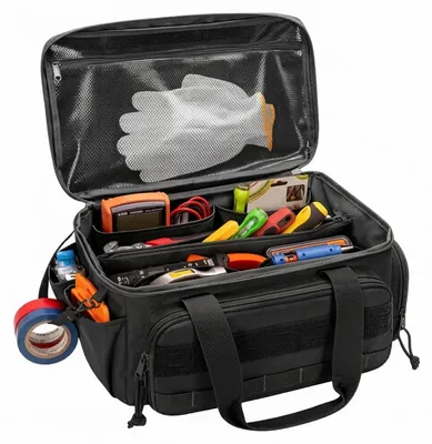 Image de Pochette à outils robuste avec large ouverture