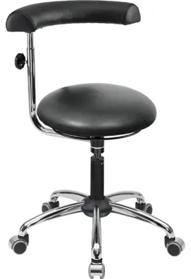 Produktbild von Meychair Hocker 09700 A20-53-TR-Comfort-KL Rollen Arm sw