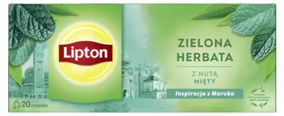 Obrázok produktu pre Lipton mätový zelený čaj, 20 čajových vrecúšok
