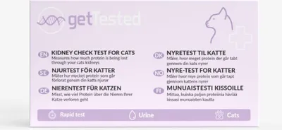 Produktbild von Nieren Schnelltest Katze – Urintest auf Protein & Kreatinin