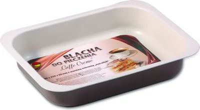 Obrázok produktu pre Pečicí plech s razítkem 290x220x60 hnědý