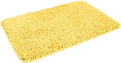 Produktbild von Kinzler hochwertige Mikrofaser Badematte, 80x150 cm, mit rutschfestem Rücken, gelb; J-10008/06
