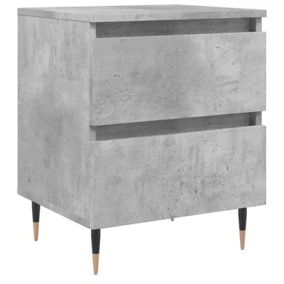Produktbild von Nachttisch Betongrau 40x35x50 cm Holzwerkstoff
