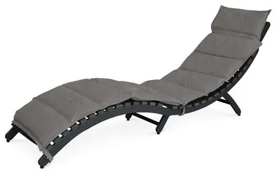 Zdjęcie produktu dla Leżak ogrodowy Autronic 54x192x68cm-aluminium-szary-AZL-L1301 SZARY