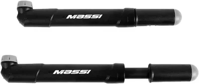 Produktbild von Fahrradpumpe mit Doppelventil, Einheitsgröße, schwarz, für Erwachsene