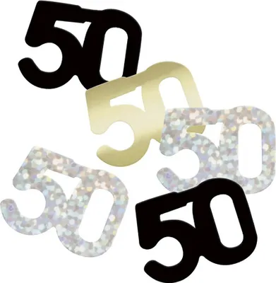 Produktbild von Deko Konfetti 50. GEBURTSTAG 14g