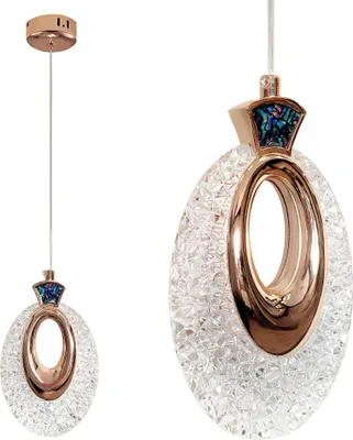 Obrázok produktu pre Závesná Lampa Toolight Lhj109-1Cp Gold, Rose Gold