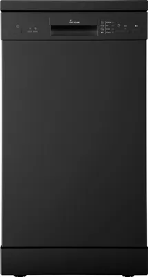 Produktbild von KKT KOLBE Geschirrspüler Spülmaschine | freistehend | 45 cm | Schwarz | AquaStop | Höhenverstellbarer Oberkorb | Besteckkorb | 4 Spülprogramme | 9 Maßgedecke | DW401S