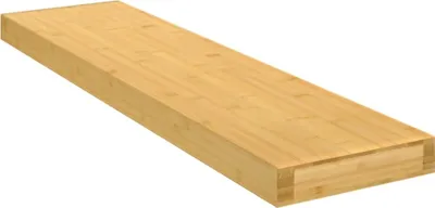 Immagine prodotto di The Living Store Mensola a muro 80x20x4 cm Bamboo