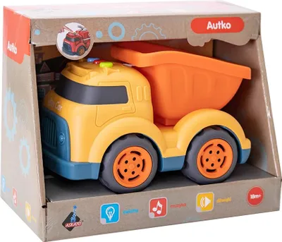 Produktbild von Kinder Spielzeug Fahrzeug mit Licht und Soundeffekten, Batterien enthalten